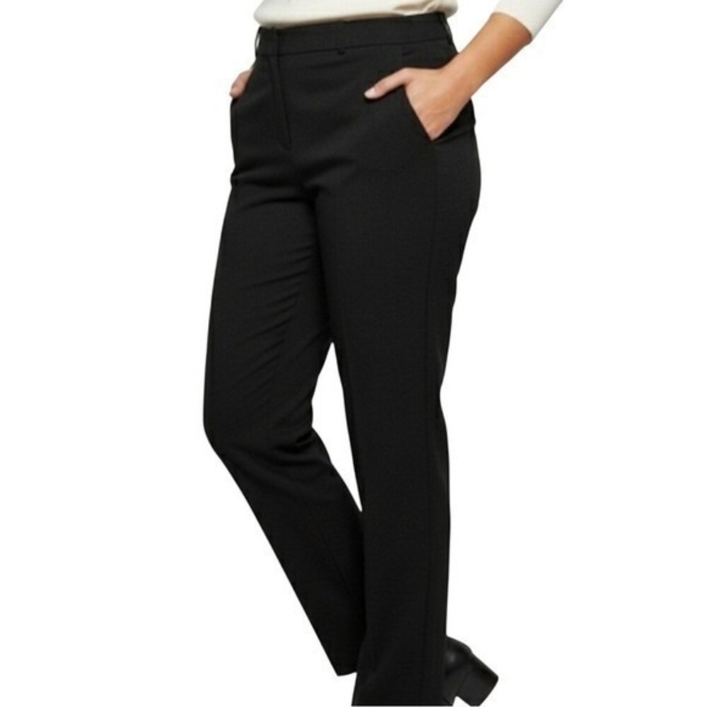 Vertigo Paris NWT Pants Slacks Dress Pants Office Career Academia Black 14 Large